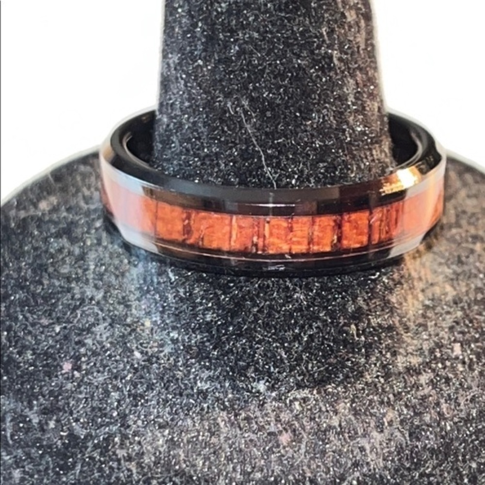 tungsten and carbide mens ring 10